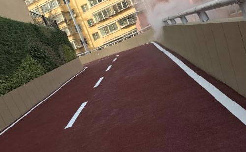 类乌齐彩色路面